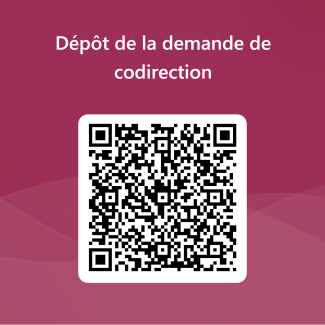 Demande de codirection